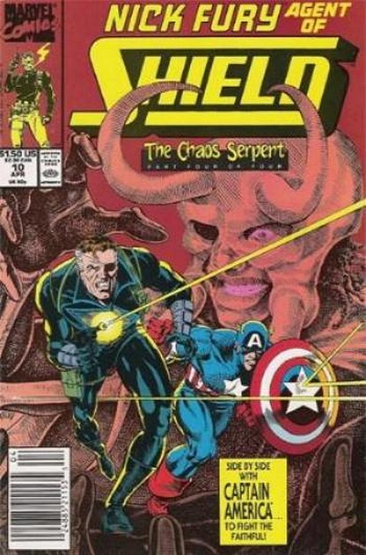 Cover of Nick Fury Agent of SHIELD (Vol 2) #10. One of 250,000 Vintage American Comics on sale from Krypton!