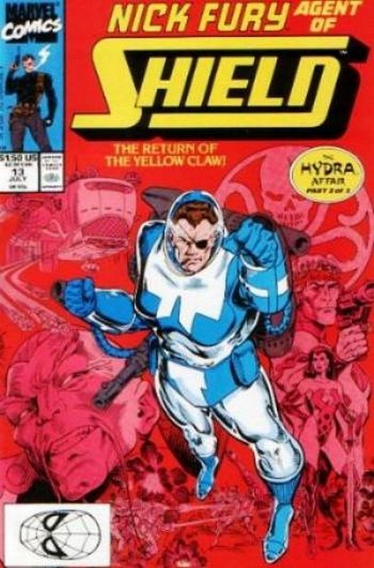 Cover of Nick Fury Agent of SHIELD (Vol 2) #13. One of 250,000 Vintage American Comics on sale from Krypton!