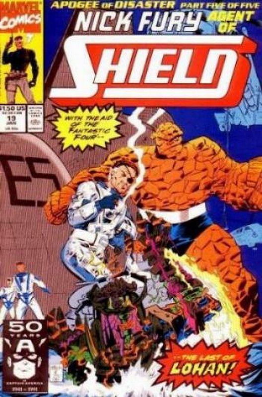 Cover of Nick Fury Agent of SHIELD (Vol 2) #19. One of 250,000 Vintage American Comics on sale from Krypton!