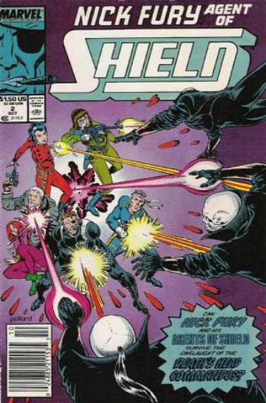 Cover of Nick Fury Agent of SHIELD (Vol 2) #2. One of 250,000 Vintage American Comics on sale from Krypton!