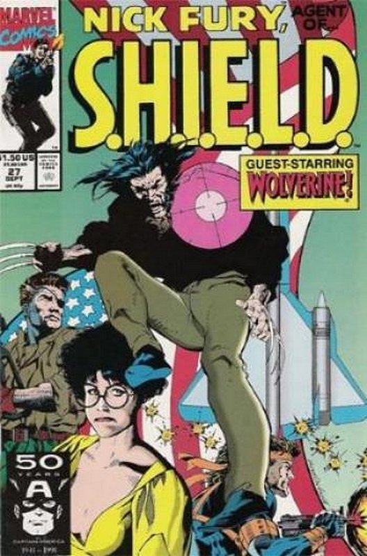 Cover of Nick Fury Agent of SHIELD (Vol 2) #27. One of 250,000 Vintage American Comics on sale from Krypton!
