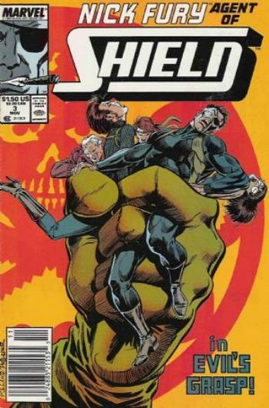 Cover of Nick Fury Agent of SHIELD (Vol 2) #3. One of 250,000 Vintage American Comics on sale from Krypton!