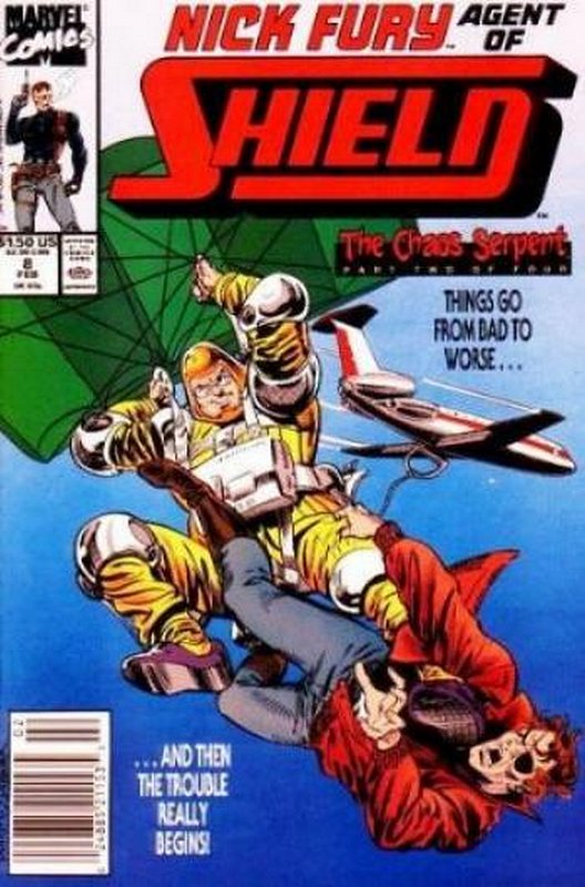 Cover of Nick Fury Agent of SHIELD (Vol 2) #8. One of 250,000 Vintage American Comics on sale from Krypton!