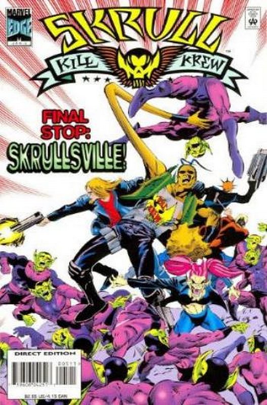 Cover of Skrull Kill Krew (1995 Ltd) #5. One of 250,000 Vintage American Comics on sale from Krypton!