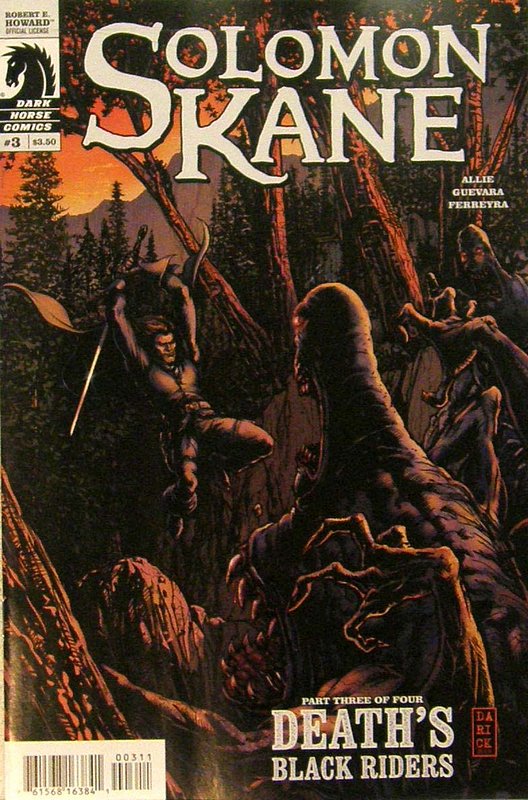Cover of Solomon Kane: Deaths Black Riders (2010 Ltd) #3. One of 250,000 Vintage American Comics on sale from Krypton!