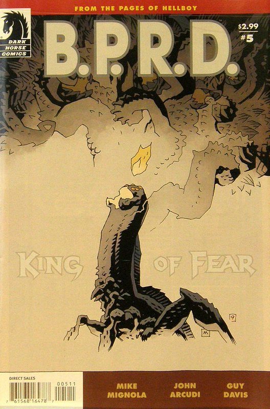 Cover of BPRD: King of Fear (2010 Ltd) #5. One of 250,000 Vintage American Comics on sale from Krypton!