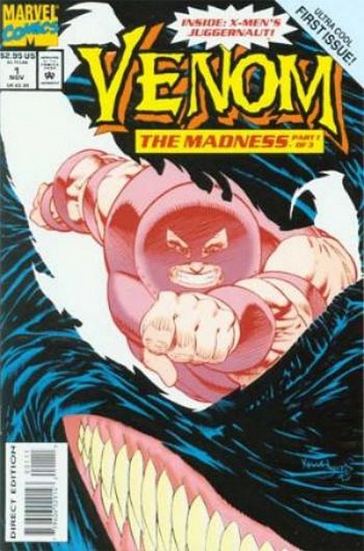Cover of Venom: Madness (1993 Ltd) The #1. One of 250,000 Vintage American Comics on sale from Krypton!