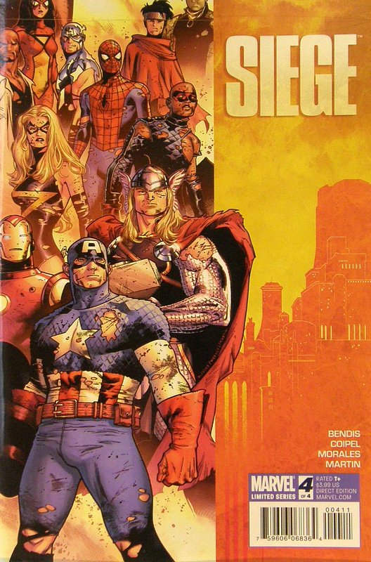 Cover of Siege (2010 Ltd) #4. One of 250,000 Vintage American Comics on sale from Krypton!