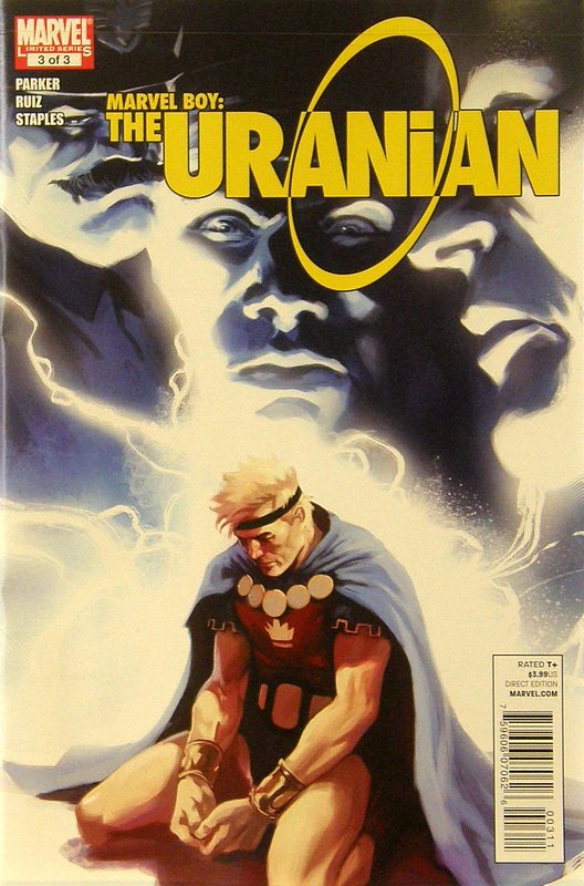 Cover of Marvel Boy: Uranian (2010 Ltd) #3. One of 250,000 Vintage American Comics on sale from Krypton!