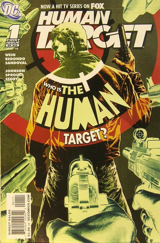 Cover of Human Target (2010 Ltd) #1. One of 250,000 Vintage American Comics on sale from Krypton!