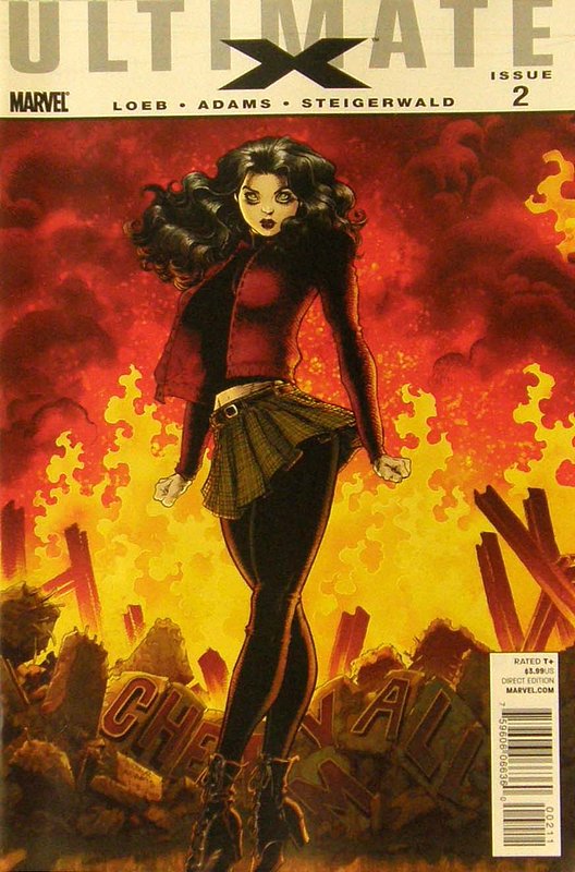 Cover of Ultimate X (2010 Ltd) #2. One of 250,000 Vintage American Comics on sale from Krypton!