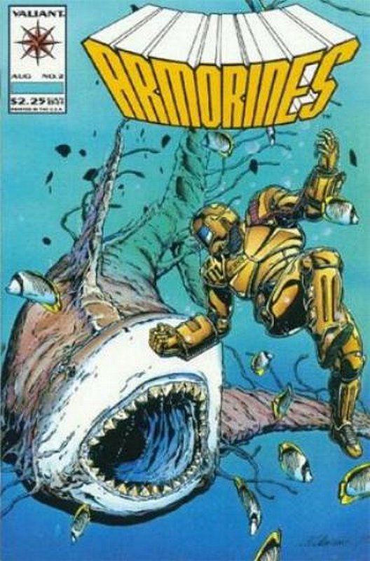 Cover of Armorines (Vol 1) #2. One of 250,000 Vintage American Comics on sale from Krypton!