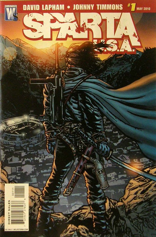 Cover of Sparta: USA (2010 Ltd) #1. One of 250,000 Vintage American Comics on sale from Krypton!