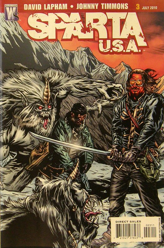 Cover of Sparta: USA (2010 Ltd) #3. One of 250,000 Vintage American Comics on sale from Krypton!