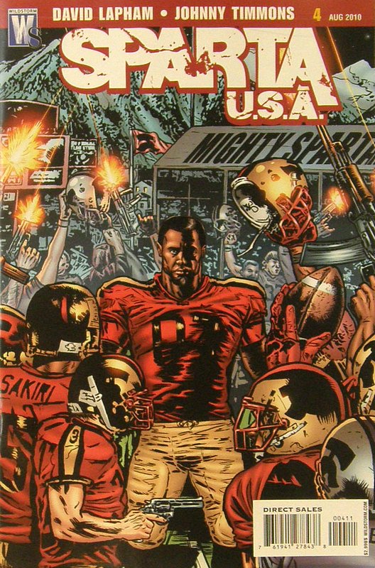 Cover of Sparta: USA (2010 Ltd) #4. One of 250,000 Vintage American Comics on sale from Krypton!
