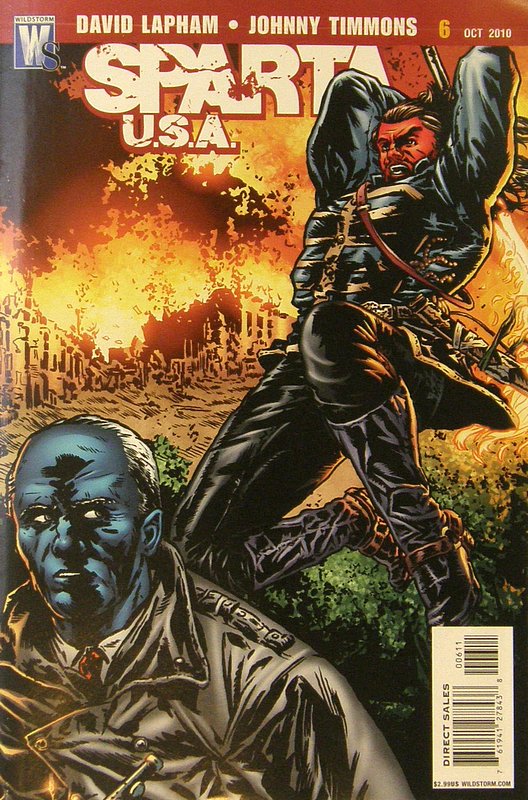 Cover of Sparta: USA (2010 Ltd) #6. One of 250,000 Vintage American Comics on sale from Krypton!