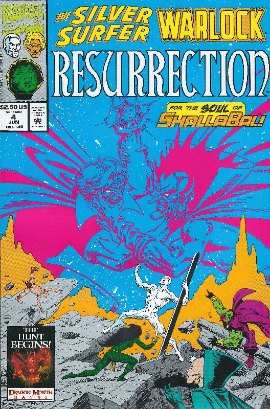 Cover of Silver Surfer/Warlock: Resurrection (1993 Ltd) #4. One of 250,000 Vintage American Comics on sale from Krypton!