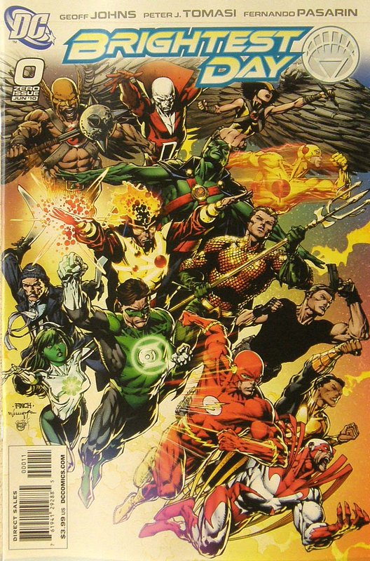 Cover of Brightest Day (Vol 1) #0. One of 250,000 Vintage American Comics on sale from Krypton!