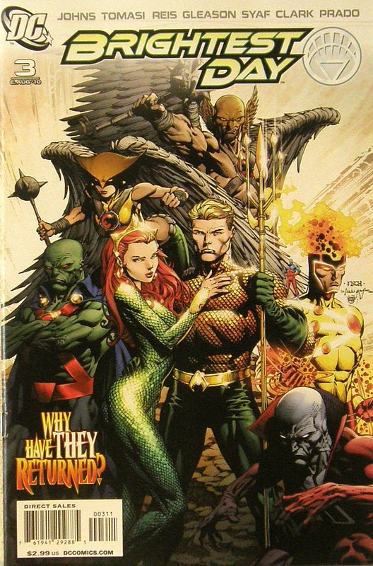Cover of Brightest Day (Vol 1) #3. One of 250,000 Vintage American Comics on sale from Krypton!