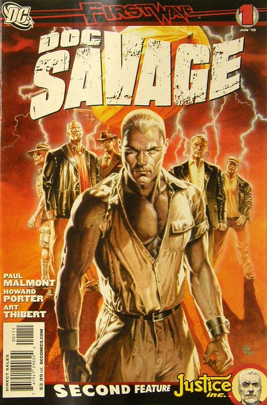 Cover of Doc Savage (Vol 2) (DC) #1. One of 250,000 Vintage American Comics on sale from Krypton!
