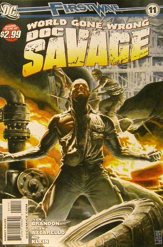 Cover of Doc Savage (Vol 2) (DC) #11. One of 250,000 Vintage American Comics on sale from Krypton!