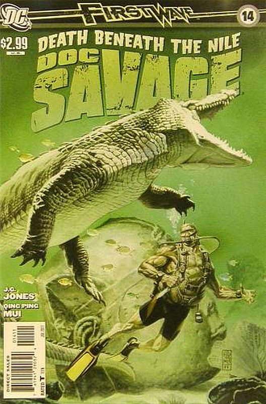Cover of Doc Savage (Vol 2) (DC) #14. One of 250,000 Vintage American Comics on sale from Krypton!