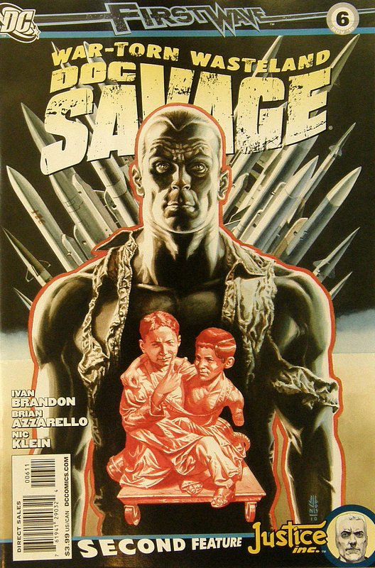 Cover of Doc Savage (Vol 2) (DC) #6. One of 250,000 Vintage American Comics on sale from Krypton!