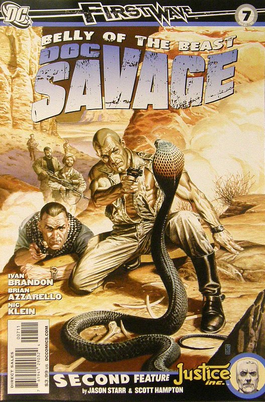 Cover of Doc Savage (Vol 2) (DC) #7. One of 250,000 Vintage American Comics on sale from Krypton!