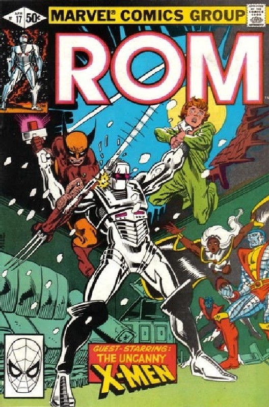 Cover of Rom #17. One of 250,000 Vintage American Comics on sale from Krypton!