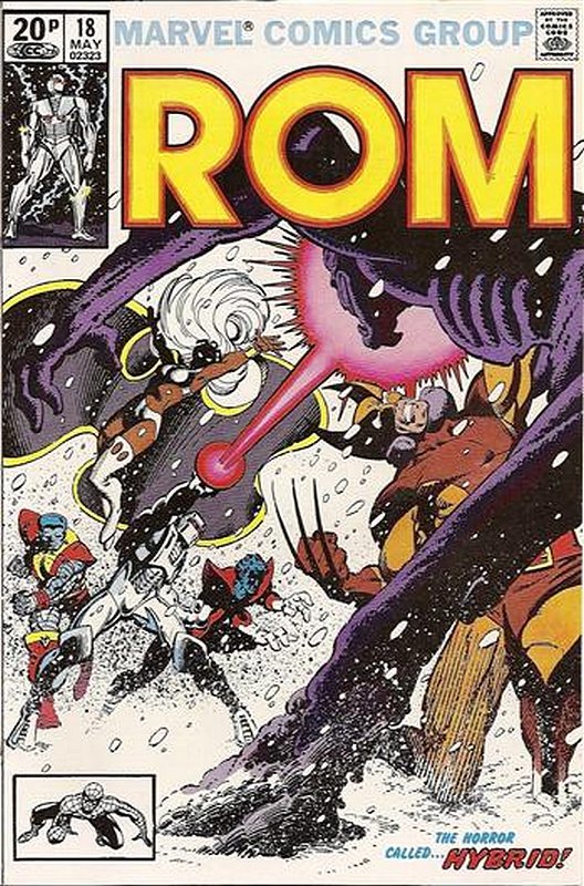 Cover of Rom #18. One of 250,000 Vintage American Comics on sale from Krypton!