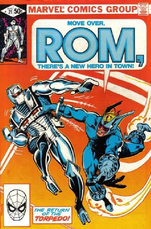 Cover of Rom #21. One of 250,000 Vintage American Comics on sale from Krypton!