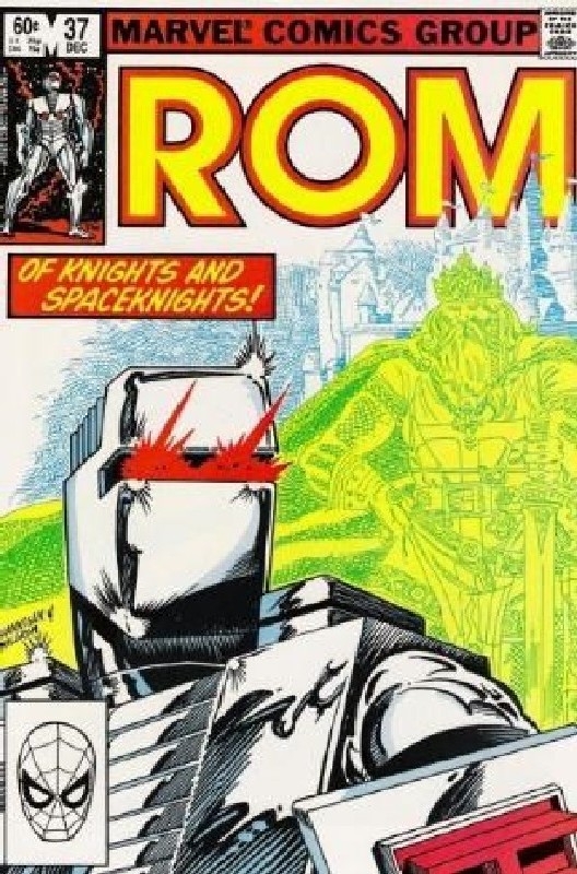 Cover of Rom #37. One of 250,000 Vintage American Comics on sale from Krypton!