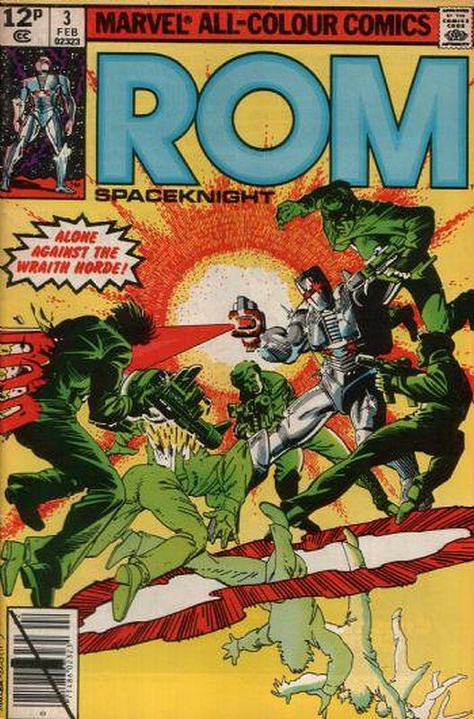 Cover of Rom #3. One of 250,000 Vintage American Comics on sale from Krypton!