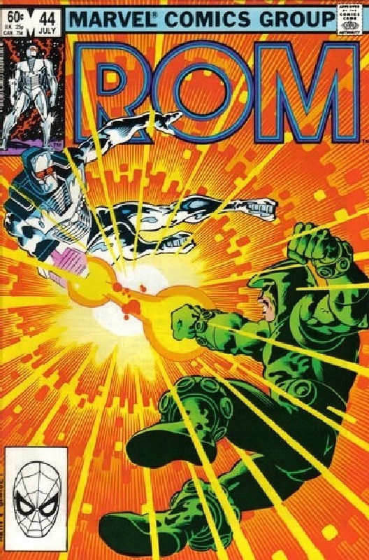 Cover of Rom #44. One of 250,000 Vintage American Comics on sale from Krypton!