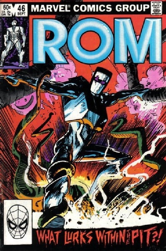 Cover of Rom #46. One of 250,000 Vintage American Comics on sale from Krypton!