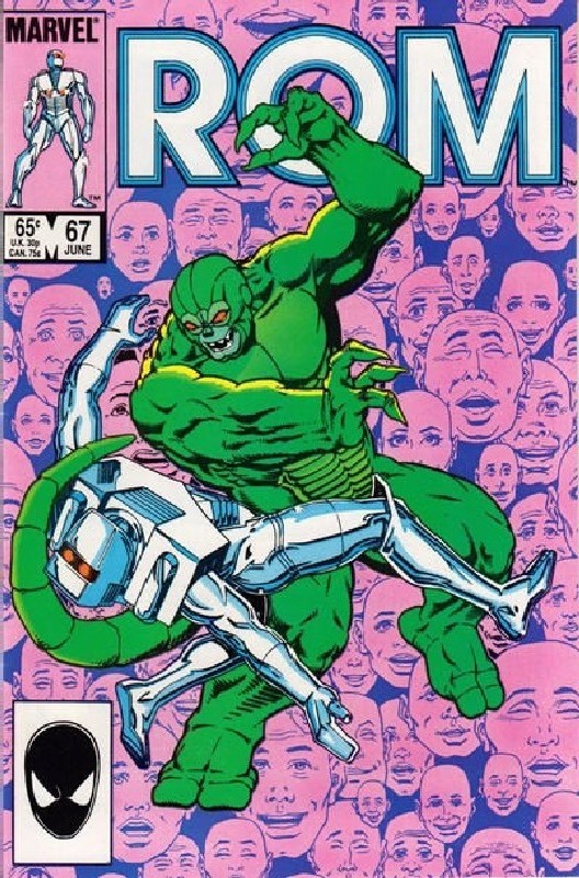 Cover of Rom #67. One of 250,000 Vintage American Comics on sale from Krypton!