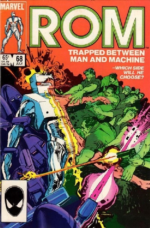 Cover of Rom #68. One of 250,000 Vintage American Comics on sale from Krypton!