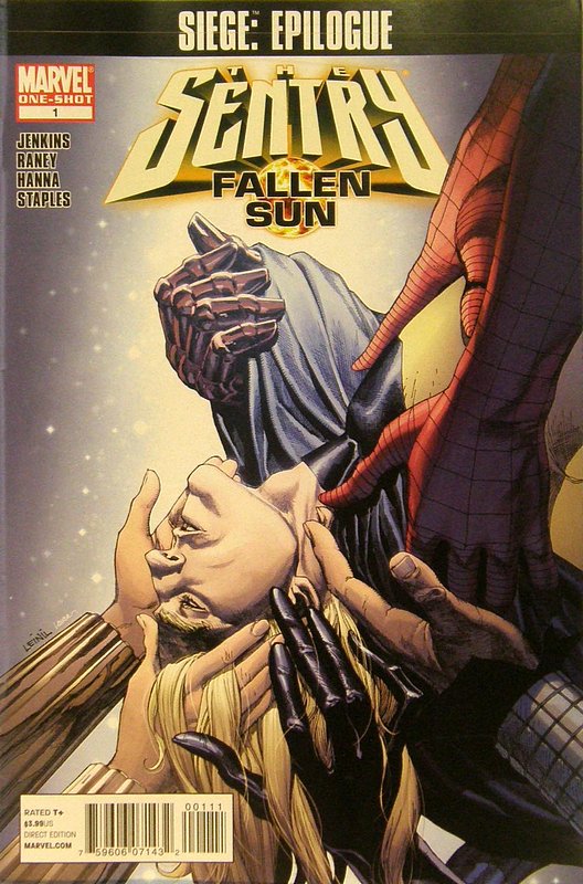 Cover of Sentry: Fallen Son #1. One of 250,000 Vintage American Comics on sale from Krypton!