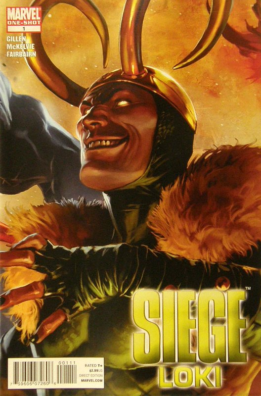 Cover of Siege: Loki (2010 One Shot) #1. One of 250,000 Vintage American Comics on sale from Krypton!