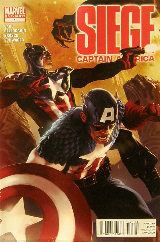 Cover of Siege: Captain America (2010 One Shot) #1. One of 250,000 Vintage American Comics on sale from Krypton!