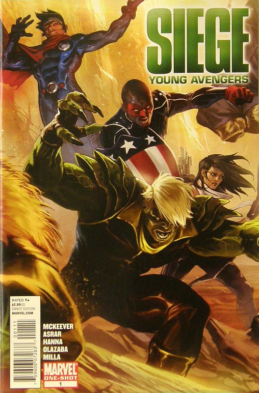 Cover of Siege: Young Avengers (2010 One Shot) #1. One of 250,000 Vintage American Comics on sale from Krypton!