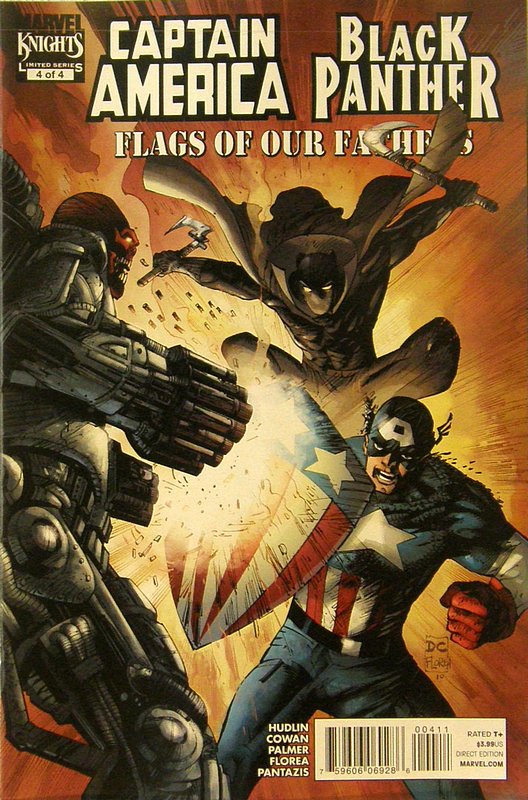 Cover of Captain America/Black Panther: Flags (2010 Ltd) #4. One of 250,000 Vintage American Comics on sale from Krypton!