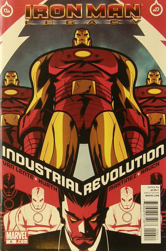 Cover of Iron Man: Legacy (Vol 1) #6. One of 250,000 Vintage American Comics on sale from Krypton!