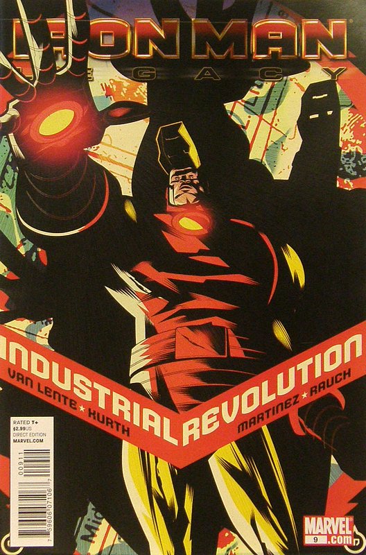 Cover of Iron Man: Legacy (Vol 1) #9. One of 250,000 Vintage American Comics on sale from Krypton!