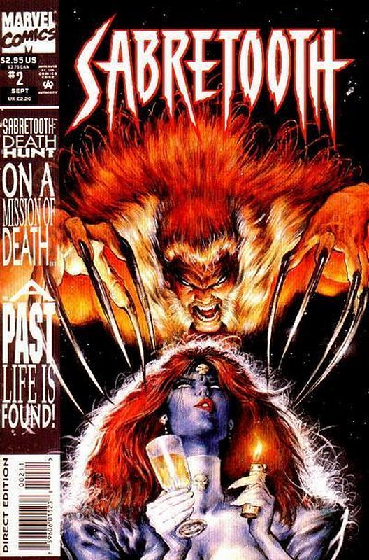 Cover of Sabretooth: Death Hunt (1993 Ltd) #2. One of 250,000 Vintage American Comics on sale from Krypton!