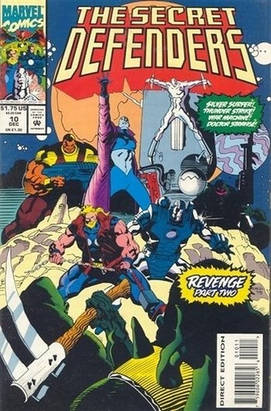 Cover of Secret Defenders (Vol 1) #10. One of 250,000 Vintage American Comics on sale from Krypton!