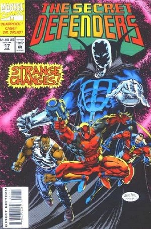 Cover of Secret Defenders (Vol 1) #17. One of 250,000 Vintage American Comics on sale from Krypton!