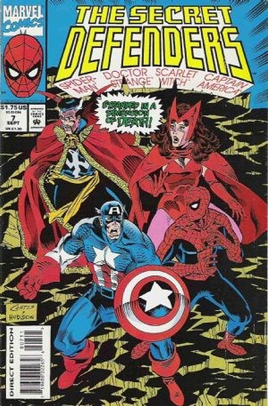 Cover of Secret Defenders (Vol 1) #7. One of 250,000 Vintage American Comics on sale from Krypton!