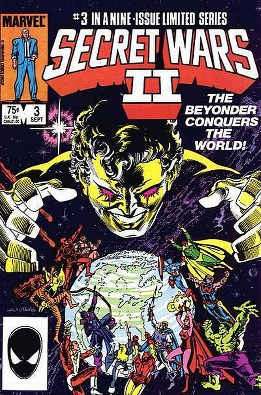 Cover of Secret Wars II (1985 Ltd) #3. One of 250,000 Vintage American Comics on sale from Krypton!