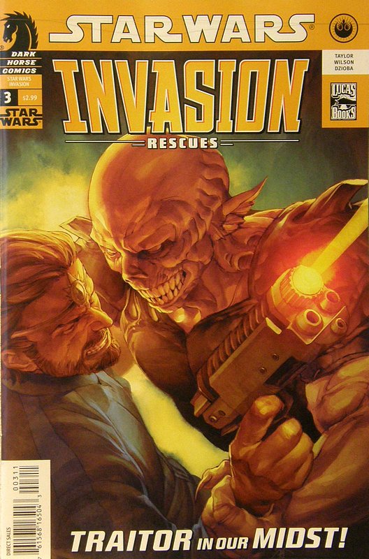 Cover of Star Wars: Invasion - Rescues (2010 Ltd) #3. One of 250,000 Vintage American Comics on sale from Krypton!